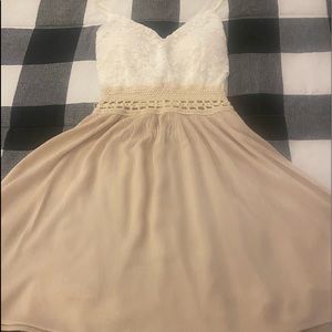 Great condition Skater Dress laced criss cross back